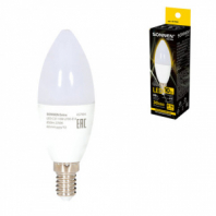 Лампа светодиодная SONNEN EXTRA, 10 (85) Вт, Е14, свеча, теплый белый, 30000 ч, LED C37-10W-2700-Е14, 457904 Лампа светодиодная SONNEN EXTRA, 10 (85) Вт, Е14, свеча, теплый белый, 30000 ч, LED C37-10W-2700-Е14, 457904