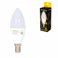 Лампа светодиодная SONNEN EXTRA, 7 (60) Вт, Е14, свеча, теплый белый, 30000 ч, LED C37-7W-2700-Е14, 457902 Лампа светодиодная SONNEN EXTRA, 7 (60) Вт, Е14, свеча, теплый белый, 30000 ч, LED C37-7W-2700-Е14, 457902