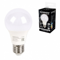 Лампа светодиодная SONNEN EXTRA, 7 (60) Вт, Е27, груша, нейтральный белый, 30000 ч, LED A60-7W-4000-Е27, 457890 Лампа светодиодная SONNEN EXTRA, 7 (60) Вт, Е27, груша, нейтральный белый, 30000 ч, LED A60-7W-4000-Е27, 457890