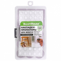 Накладки-протекторы для мебели самоклеящиеся, НАБОР 100 предметов, BOOMHOUSE (БУМХАУС), 701832 Накладки-протекторы для мебели самоклеящиеся, НАБОР 100 предметов, BOOMHOUSE (БУМХАУС), 701832