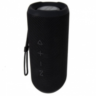 Колонка портативная влагозащищенная KAIGO (КАЙГО) BT16T, 10 Вт, Bluetooth, Micro SD, AUX, RGB, TWS, IPX7, черная, 514225