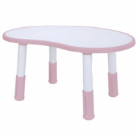 Стол детский BRABIX KIDS CT-002, растущий, 2-8 лет, пластик белый + розовый, 533295 Стол детский BRABIX KIDS CT-002, растущий, 2-8 лет, пластик белый + розовый, 533295