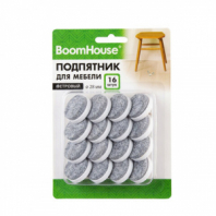 Подпятник фетровый для мебели 28 мм, КОМПЛЕКТ 16 шт., BOOMHOUSE (БУМХАУС), 701835 Подпятник фетровый для мебели 28 мм, КОМПЛЕКТ 16 шт., BOOMHOUSE (БУМХАУС), 701835