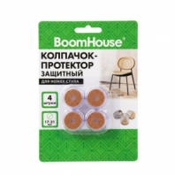 Защитный колпачок-протектор для ножек стула 17-21 мм, ПВХ + фетр, КОМПЛЕКТ 4 шт., BOOMHOUSE (БУМХАУС), 701846 Защитный колпачок-протектор для ножек стула 17-21 мм, ПВХ + фетр, КОМПЛЕКТ 4 шт., BOOMHOUSE (БУМХАУС), 701846