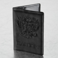 Обложка для паспорта STAFF, полиуретан под кожу, "ГЕРБ", черная, 237602 Обложка для паспорта STAFF, полиуретан под кожу, "ГЕРБ", черная, 237602