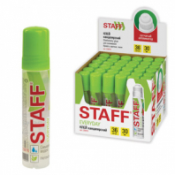 Клей канцелярский STAFF EVERYDAY 30 мл, сетчатый аппликатор, 228476 Клей канцелярский STAFF EVERYDAY 30 мл, сетчатый аппликатор, 228476
