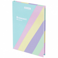 Блокнот МАЛЫЙ ФОРМАТ 110х147 мм, А6, 80 л., твёрдый, клетка, BRAUBERG "PASTEL", 117017 Блокнот МАЛЫЙ ФОРМАТ 110х147 мм, А6, 80 л., твёрдый, клетка, BRAUBERG "PASTEL", 117017