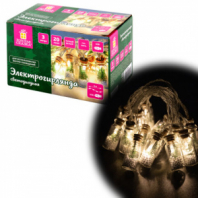 Электрогирлянда-нить комнатная 3 м, 20 LED, с насадками, вид: "Бутылочки", тёплый белый, USB, ЗОЛОТАЯ СКАЗКА, 592203 Электрогирлянда-нить комнатная 3 м, 20 LED, с насадками, вид: "Бутылочки", тёплый белый, USB, ЗОЛОТАЯ СКАЗКА, 592203