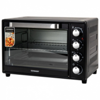 Мини-печь электрическая SONNEN EO-HL38K, 2000 Вт, 38 л, 3 режима нагрева, режим конвекции, таймер, механическое управление, черная, 458306 Мини-печь электрическая SONNEN EO-HL38K, 2000 Вт, 38 л, 3 режима нагрева, режим конвекции, таймер, механическое управление, черная, 458306