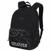 Рюкзак BRAUBERG CONCEPT универсальный, 2 отделения, светоотражающий принт, "Disaster", 45х30х18 см, 273848