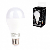 Лампа светодиодная SONNEN EXTRA, 25 (200) Вт, Е27, груша, нейтральный белый, 30000 ч, LED A65-25W-4000-Е27, 457901 Лампа светодиодная SONNEN EXTRA, 25 (200) Вт, Е27, груша, нейтральный белый, 30000 ч, LED A65-25W-4000-Е27, 457901