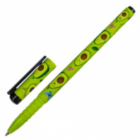 Ручка шариковая BRAUBERG SOFT TOUCH GRIP "AVOCADO", СИНЯЯ, мягкое покрытие, узел 0,7 мм, 143716 Ручка шариковая BRAUBERG SOFT TOUCH GRIP "AVOCADO", СИНЯЯ, мягкое покрытие, узел 0,7 мм, 143716