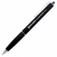Ручка шариковая автоматическая BRAUBERG "OIL-BASE BLACK", СИНЯЯ, пишущий узел 0,5 мм, линия письма 0,35 мм, 144499 Ручка шариковая автоматическая BRAUBERG "OIL-BASE BLACK", СИНЯЯ, пишущий узел 0,5 мм, линия письма 0,35 мм, 144499