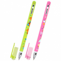 Ручка шариковая с принтом FUNSTER (ФАНСТЕР) STICK "CUTE CAPY", СИНЯЯ, SOFT TOUCH покрытие, узел 0,7 мм, линия письма 0,35 м, 144393 Ручка шариковая с принтом FUNSTER (ФАНСТЕР) STICK "CUTE CAPY", СИНЯЯ, SOFT TOUCH покрытие, узел 0,7 мм, линия письма 0,35 м, 144393