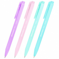 Ручка шариковая автоматическая BRAUBERG "TRIOS PASTEL COLOR", СИНЯЯ, корпус ассорти, пишущий узел 0,5 мм, линия письма 0,3 мм, 144496 Ручка шариковая автоматическая BRAUBERG "TRIOS PASTEL COLOR", СИНЯЯ, корпус ассорти, пишущий узел 0,5 мм, линия письма 0,3 мм, 144496