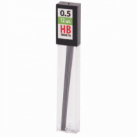Грифели запасные 0,5 мм, HB, STAFF "EVERYDAY" MPL-876, КОМПЛЕКТ 12 шт., 180876 Грифели запасные 0,5 мм, HB, STAFF "EVERYDAY" MPL-876, КОМПЛЕКТ 12 шт., 180876