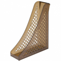 Лоток вертикальный для бумаг BRAUBERG ECO, 240х80х290 мм, сетчатый, дымчатый, 239015 Лоток вертикальный для бумаг BRAUBERG ECO, 240х80х290 мм, сетчатый, дымчатый, 239015