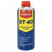 Смазка универсальная проникающая BT-40 (аналог WD-40) 450 мл, аэрозоль с трубочкой, RABBITEX (РАББИТЕКС), 700297